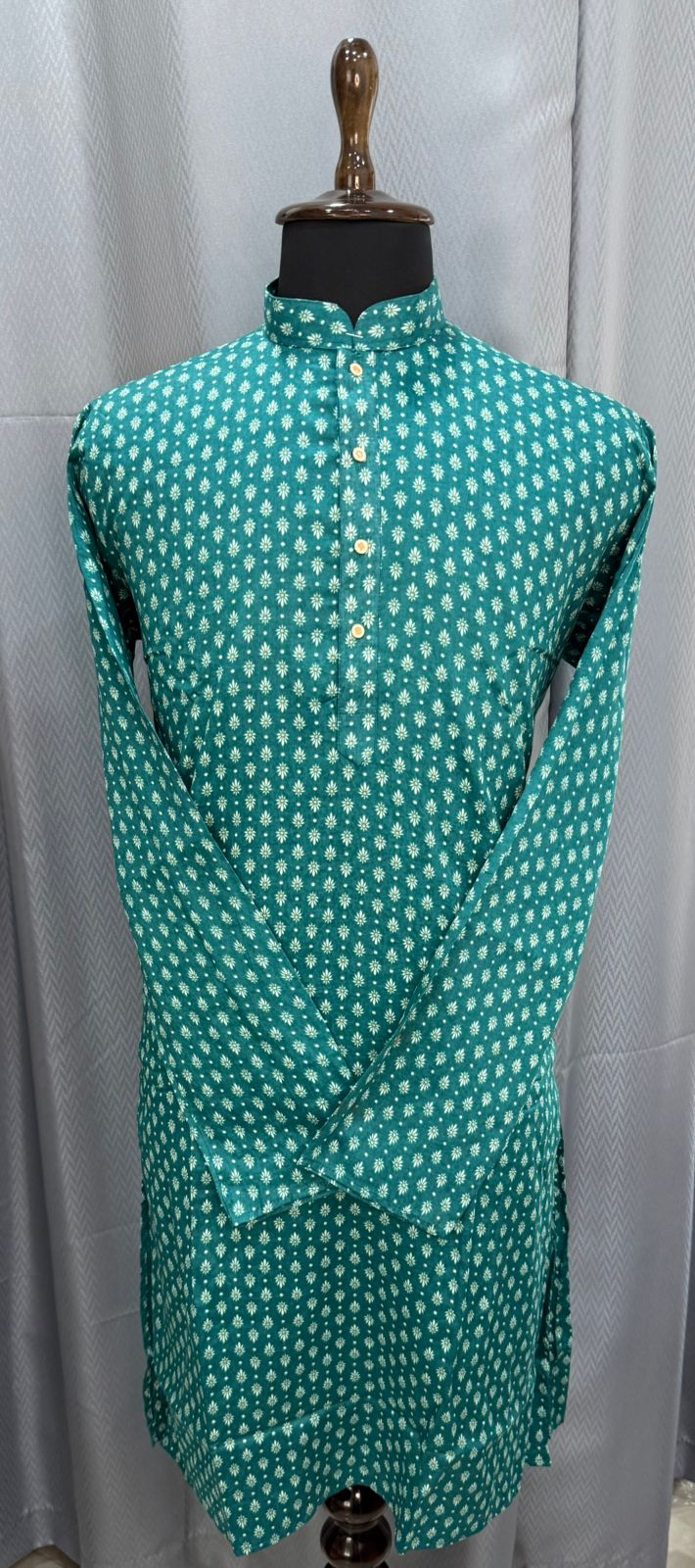 Teal Organic Kurta