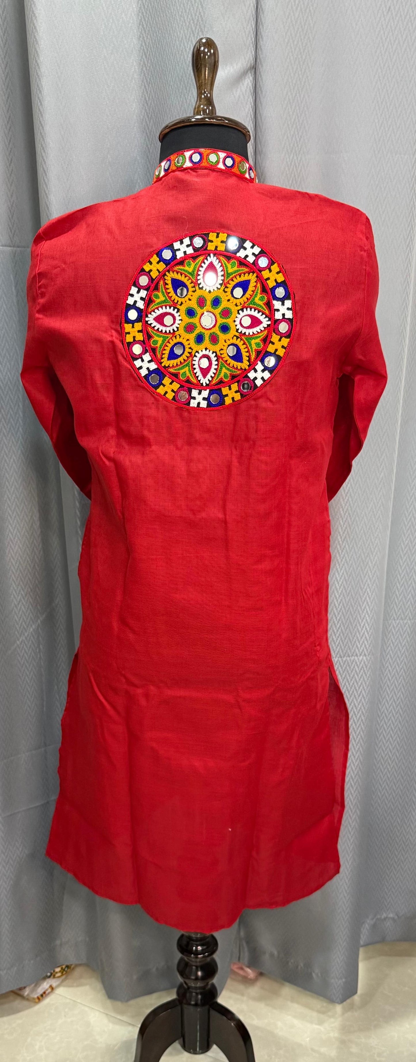 Day 3 : Red Kutchi Kurta