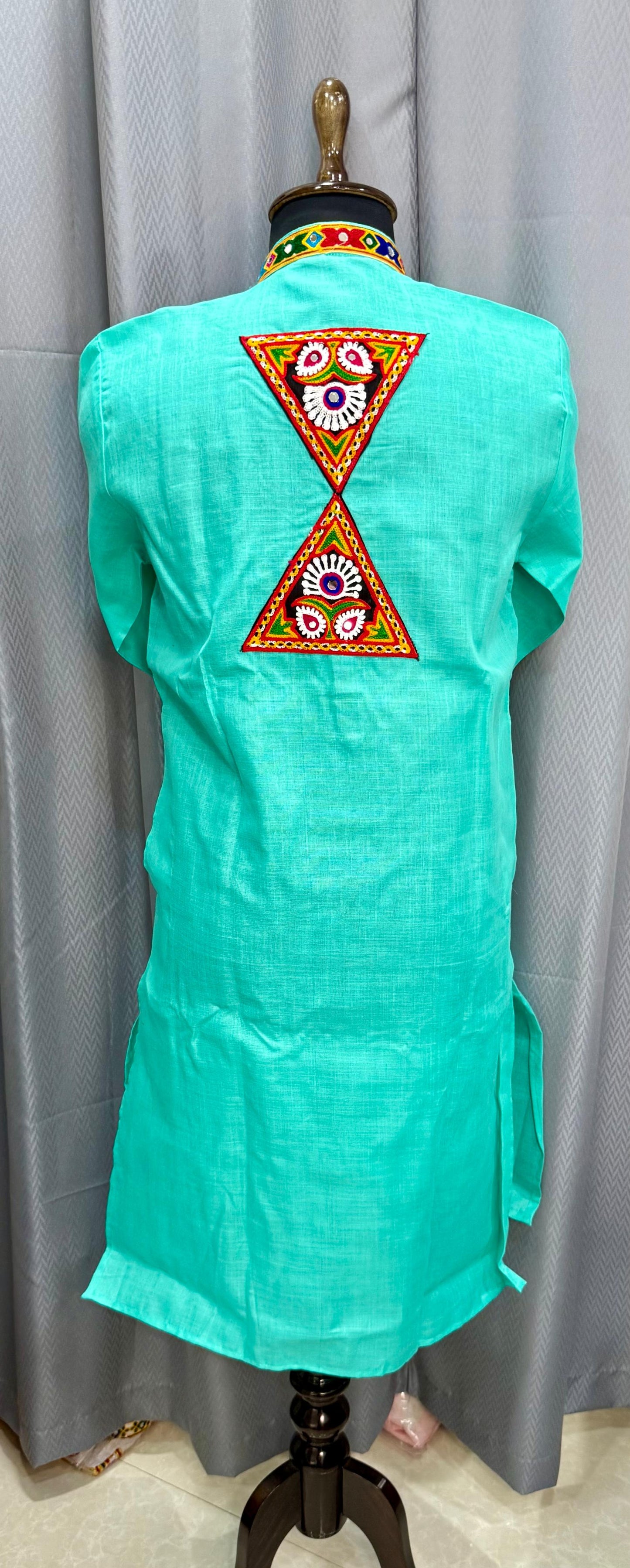 Day 9 - Green Navratri Kurta