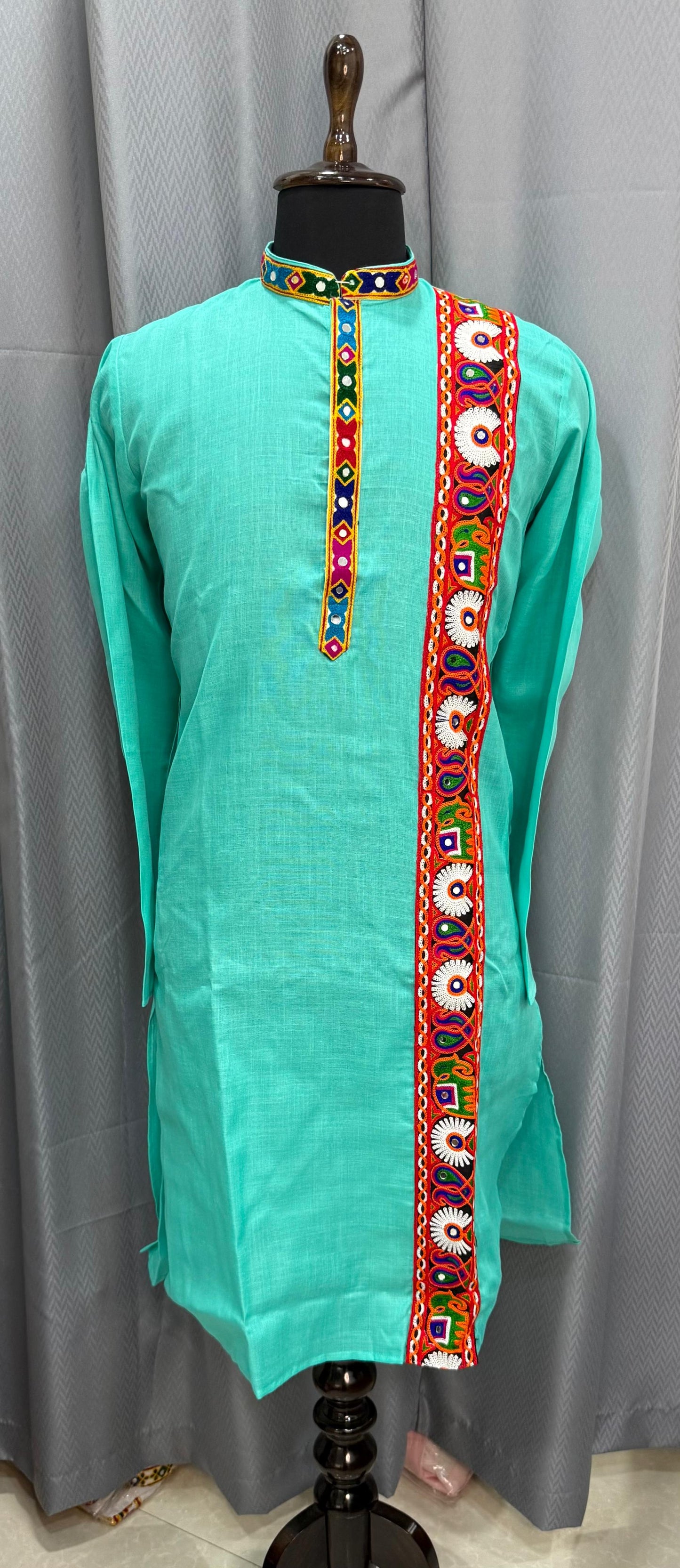 Day 9 - Green Navratri Kurta