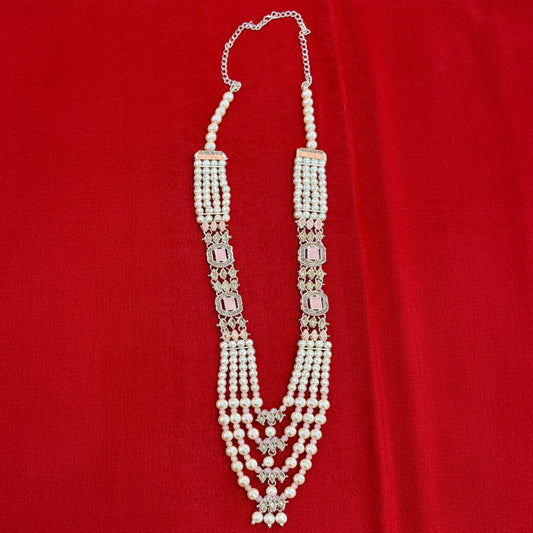 Peach Wedding Designer Mala
