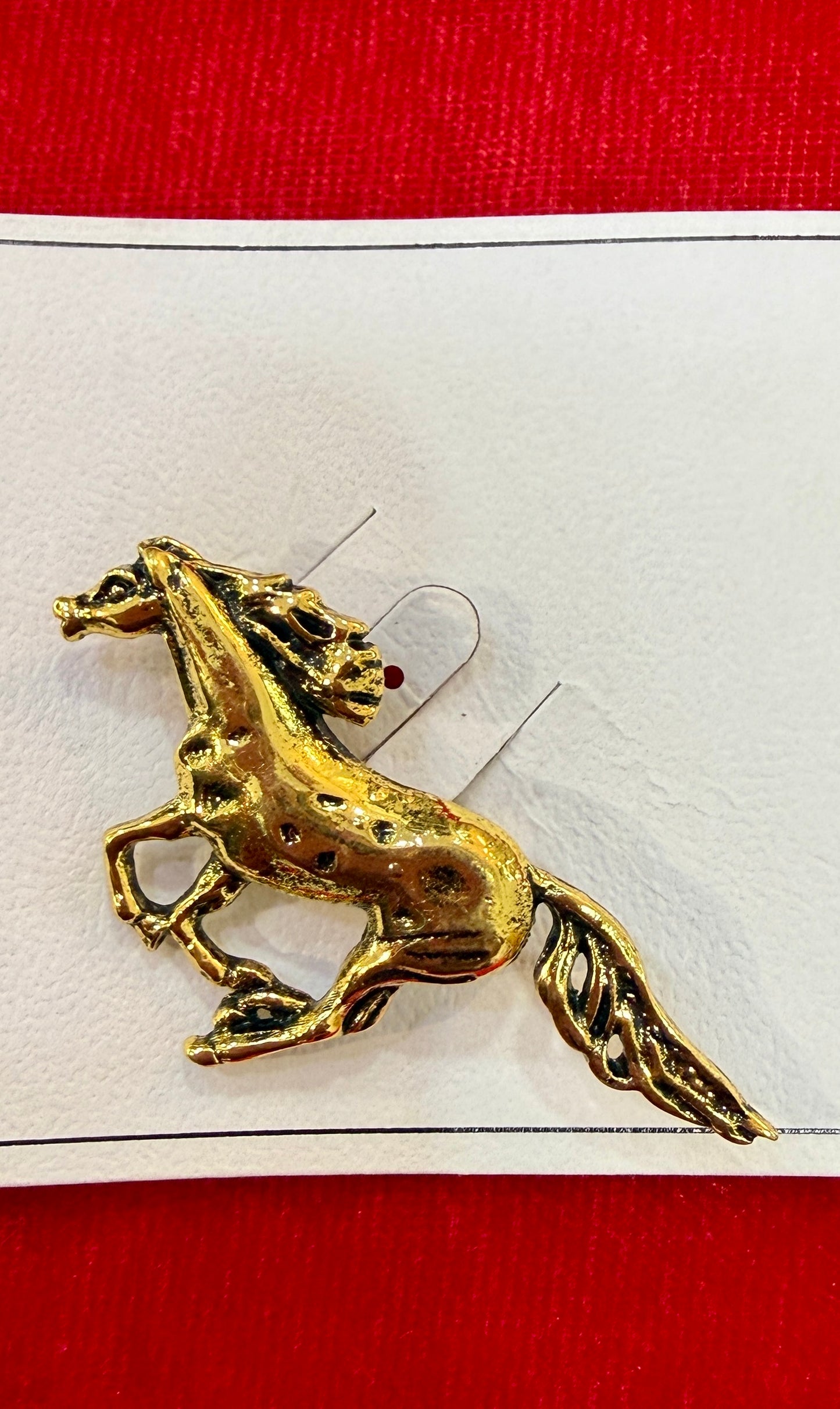 Running Horse Broach