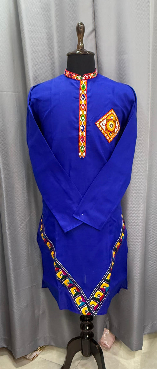 Day 4 : Royal Blue Gamthi Kurta