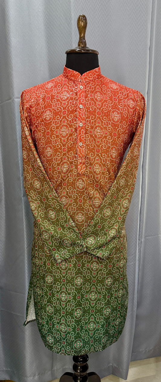 Designer Multi Colour Kurta