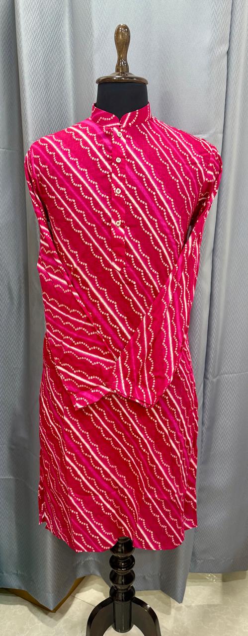 Lehriya Cotton Kurta