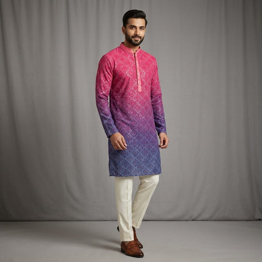 Two Tone Designer Kurta
